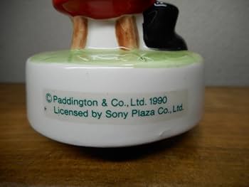 Amazon | パディントン ビンテージ オルゴール 陶器製 1990